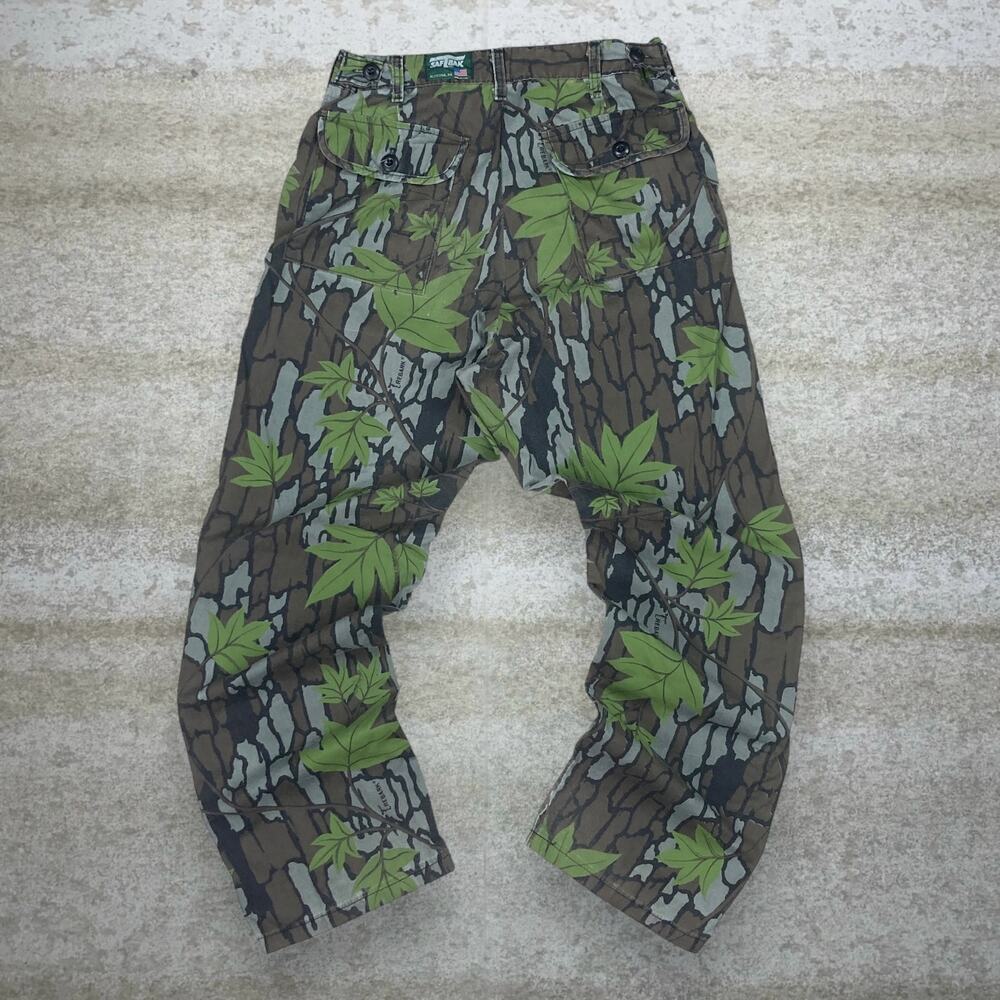 Vintage 90s Rebark Tactical Pants 32x30 Baggy Wide Leg Fit Hunting Camo